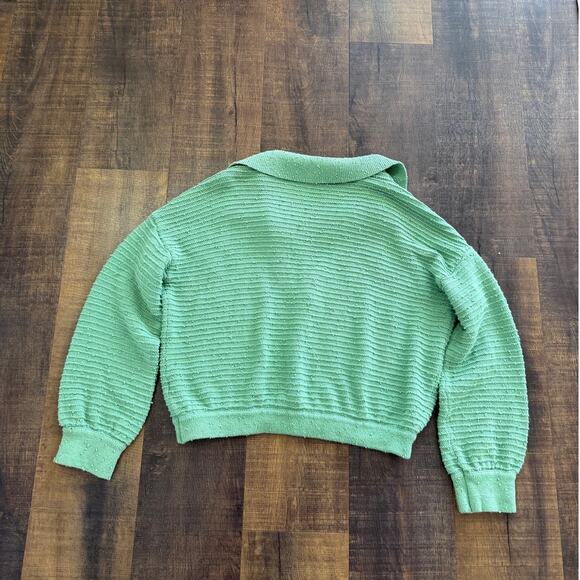 Free People Carter Green Knit Set Size M - Picture 7 of 12